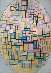 Tableau III : Composition en ovale, 1914